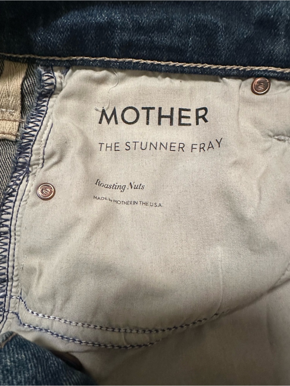 MOTHER Women’s Skinny Jeans in Indigo Blue - Picture 3 of 5